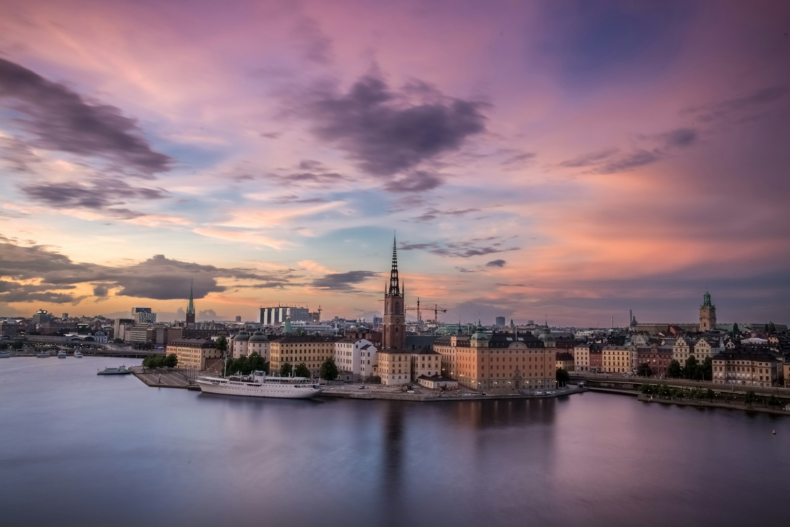 Vy över Stockholm